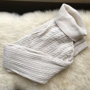 Eddie Bauer Cable Knit Turtleneck